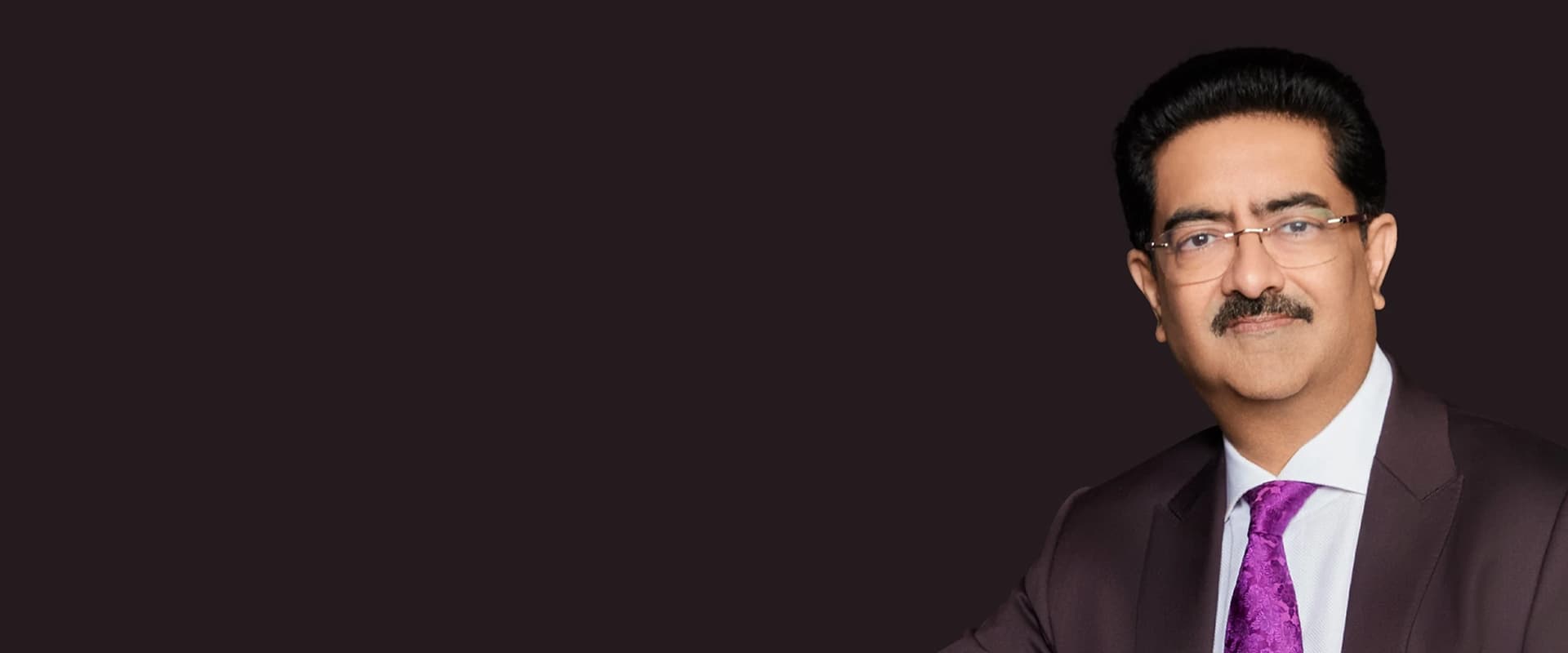 Background for Mr. Kumar Mangalam Birla